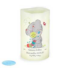 Personalised Tiny Tatty Teddy Cuddle Bug LED Candle Image Preview